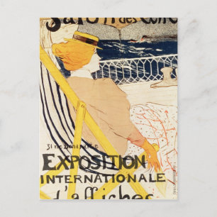 Poster advertising the Exposition Postcard