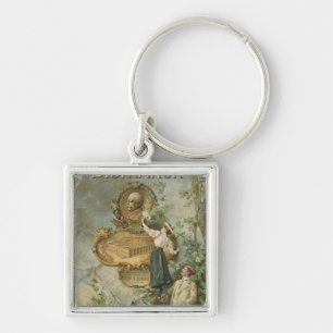 Poster advertising the Fahrrad Werke Bismarck Key Ring