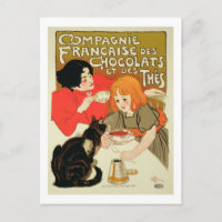 Poster Advertising the French Company of Chocolate