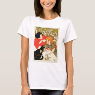 Poster Advertising the French Company of Chocolate T-Shirt
