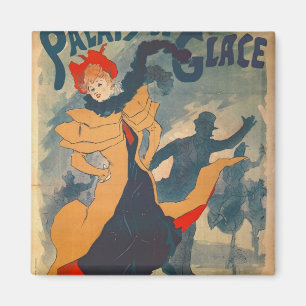 Poster advertising the Palais de Glace Magnet