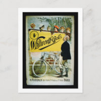 Poster advertising 'Whitworth Cycles', Paris (colo