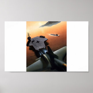 Poster Aircraft Carrier