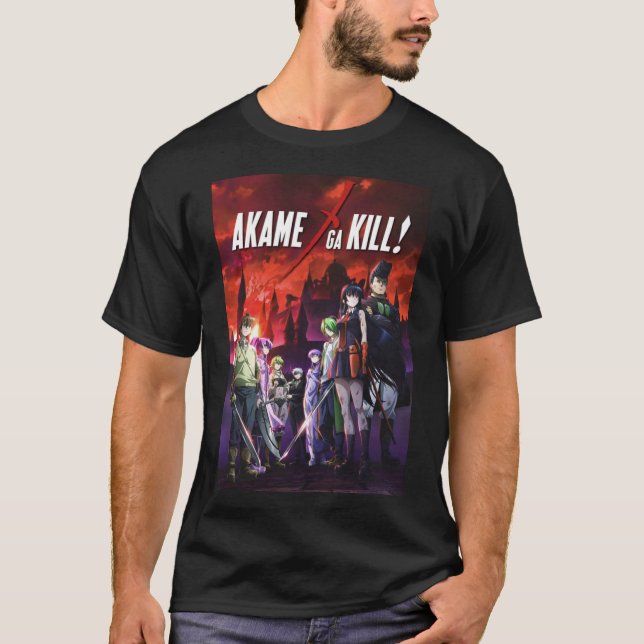 Poster Akame Ga Kill   T-Shirt (Front)
