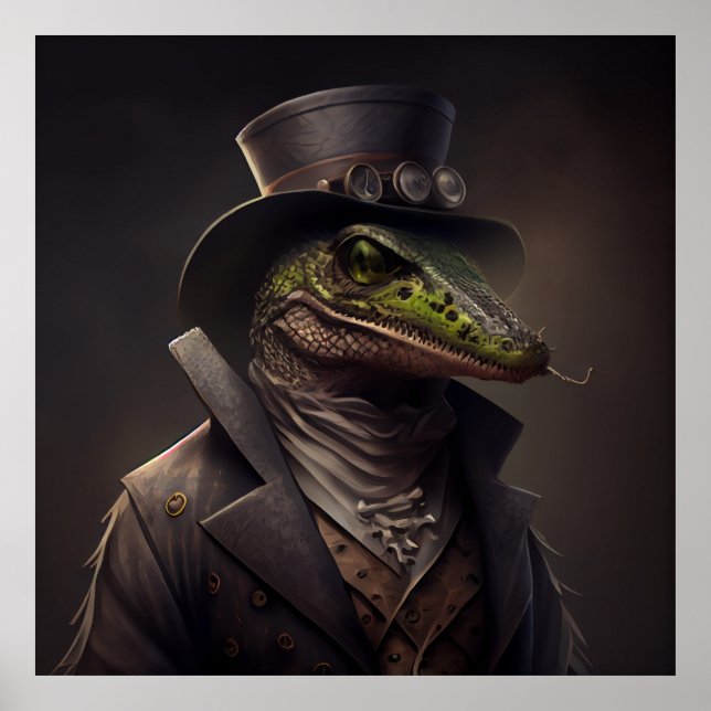 Poster alligator (Front)