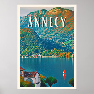 Poster Annecy Photo Vintage