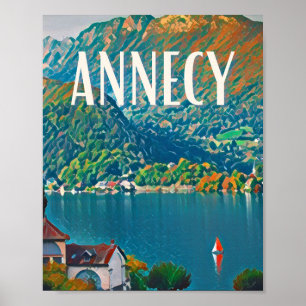 Poster Annecy Photo Vintage