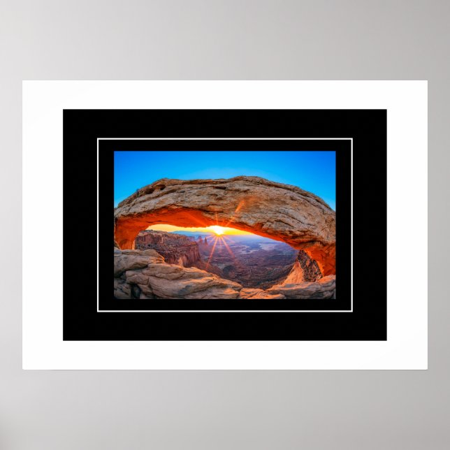 Poster Arch Rock Utah (Front)