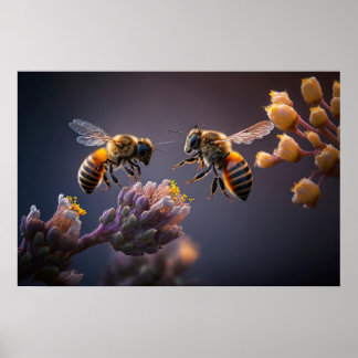 Poster Art Bees