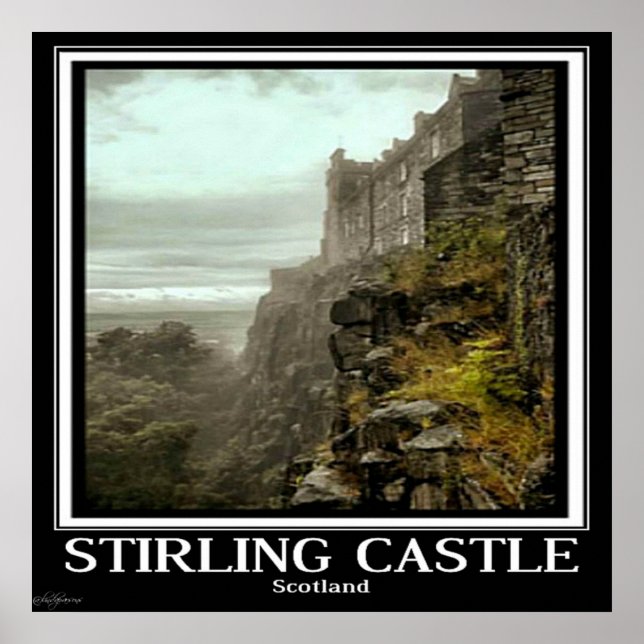 Poster Art by Linda Parsons - Stirling Castle (Front)