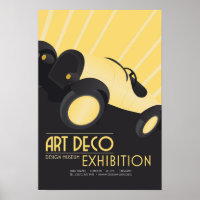 Poster - Art Deco Design Museum Exhibition