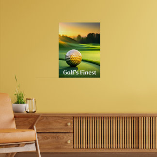 Poster Art Golf's Finest