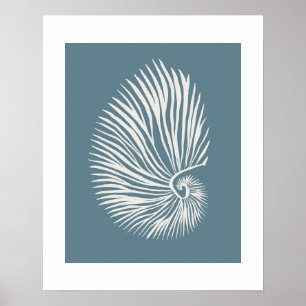 Poster Art Seashell