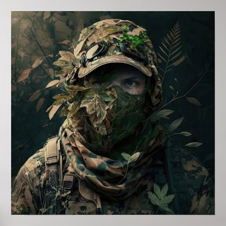 Poster Art Soldier