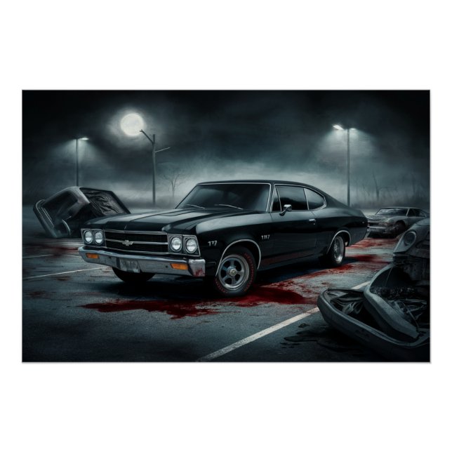 Poster Auto Noir 08 (Front)