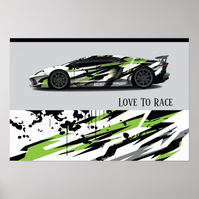 Poster Auto Racing (Front)