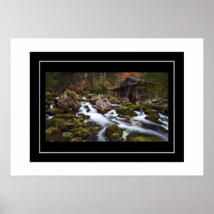 Poster-Autumn Fall Scene Poster