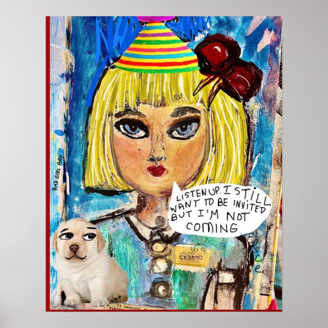  -POSTER bad girl art Poster (Front)