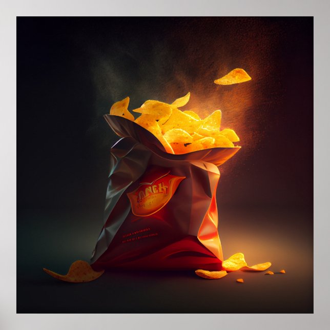 Poster bag of chips (Front)
