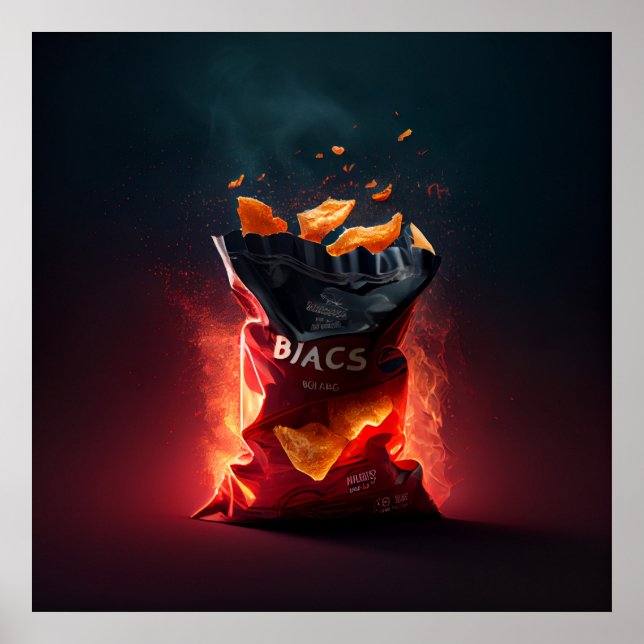 Poster bag of chips (Front)