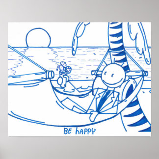 Poster be happy