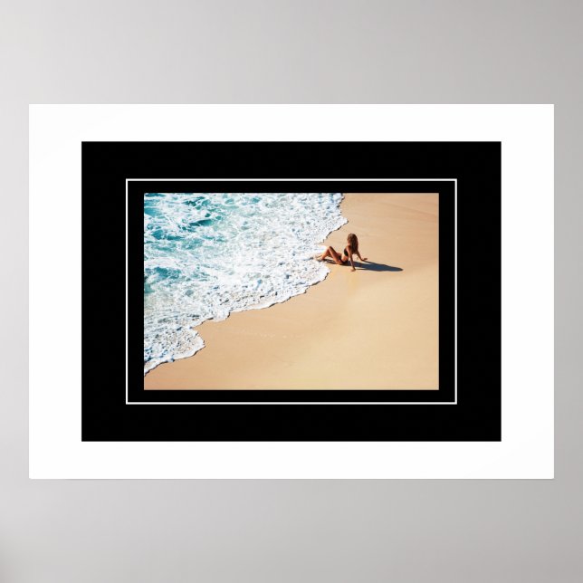 Poster Beach Scene (Front)