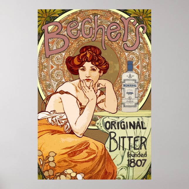 Poster - Beachers Original Bitter Founded 1807 (Front)