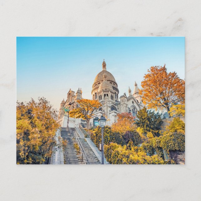 Poster Beautiful Sacre Coeur Postcard (Front)