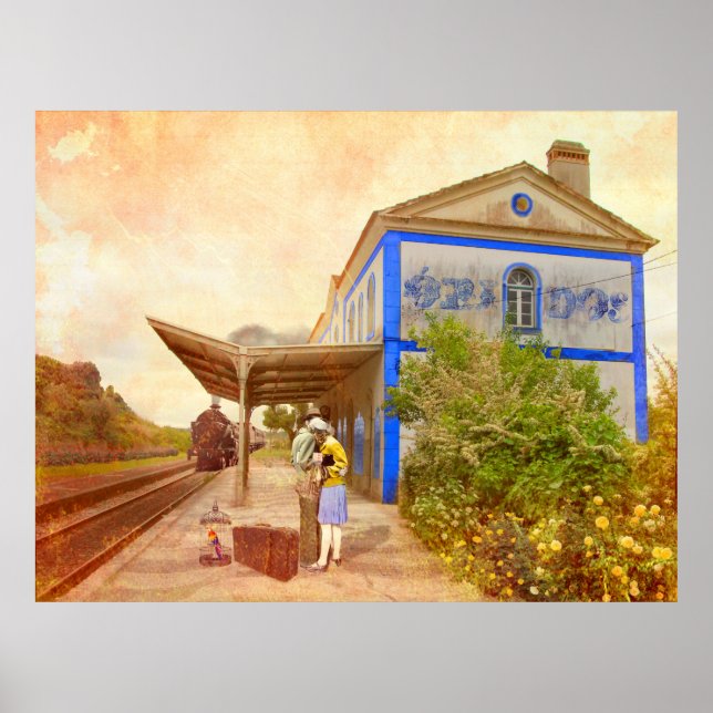 Póster Beijo em Óbidos Poster (Front)