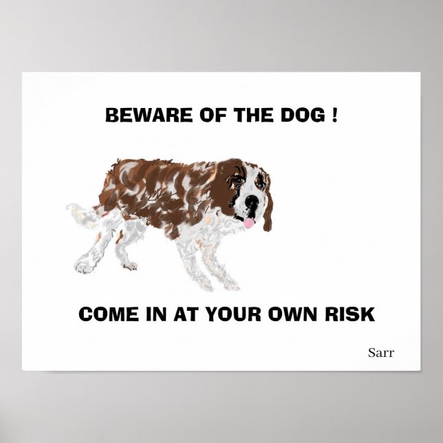 Poster : Beware ! (Front)