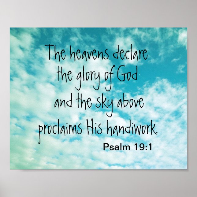 poster Bible verse scripture original photograph (Front)