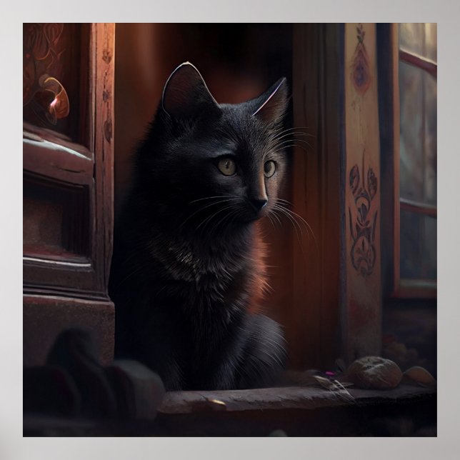 Poster Black Cat (Front)