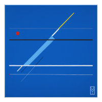 Poster Blue Screen: The Art of Kandinsky