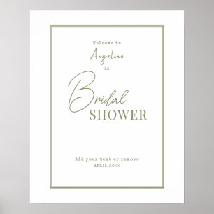 Poster Bridal Shower