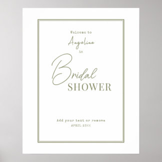  Poster Bridal Shower
