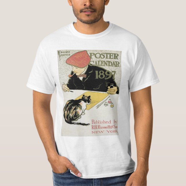 Poster Calendar 1897 T-Shirt (Front)