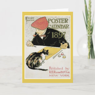 Poster Calendar note card