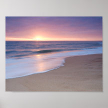 Poster: Calm Beach Waves