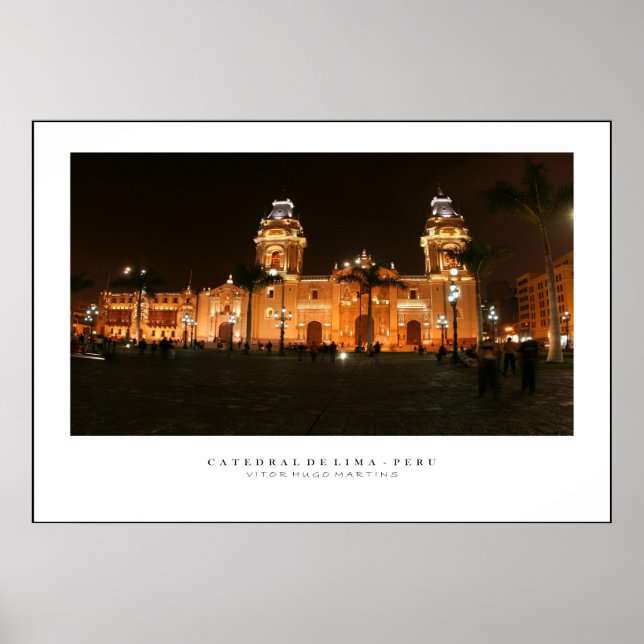 Poster Catedral do Peru (Front)