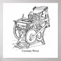 Poster - Chandler and Price letterpress