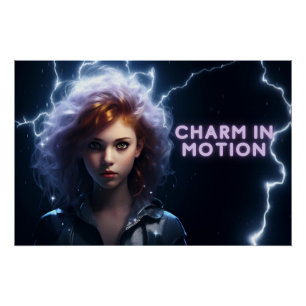 Poster Charm in Motion