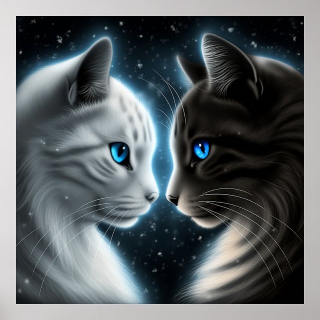 Poster Chat Face a Face (Front)