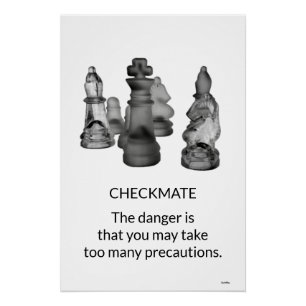 Poster Chess Checkmate