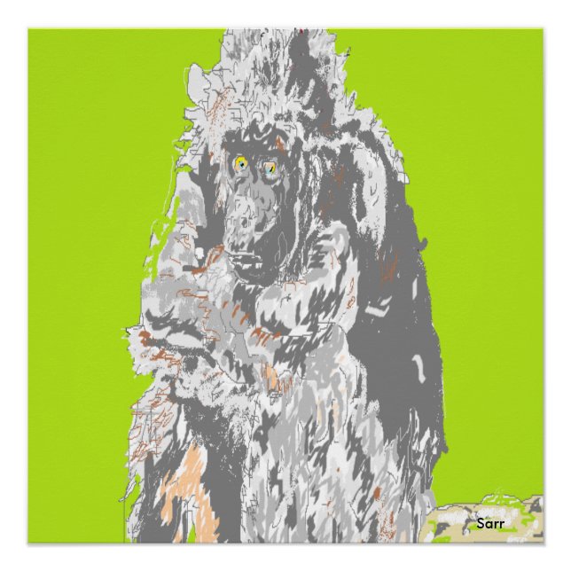 Poster Chimpanzee (Front)