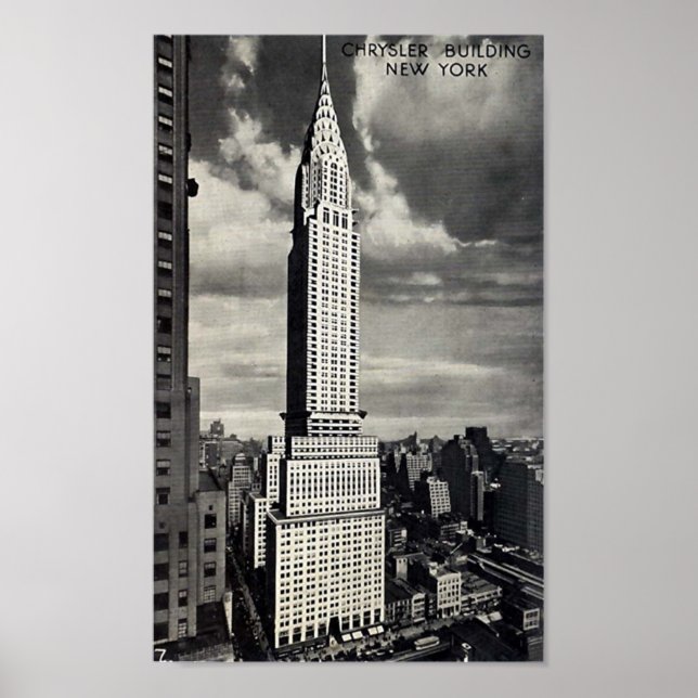 Poster - Chrysler Building, NYC (Front)