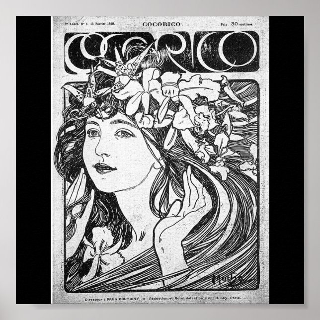 Poster-Classic Art-Mucha 3 Poster (Front)