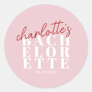 Poster Classic Round Sticker