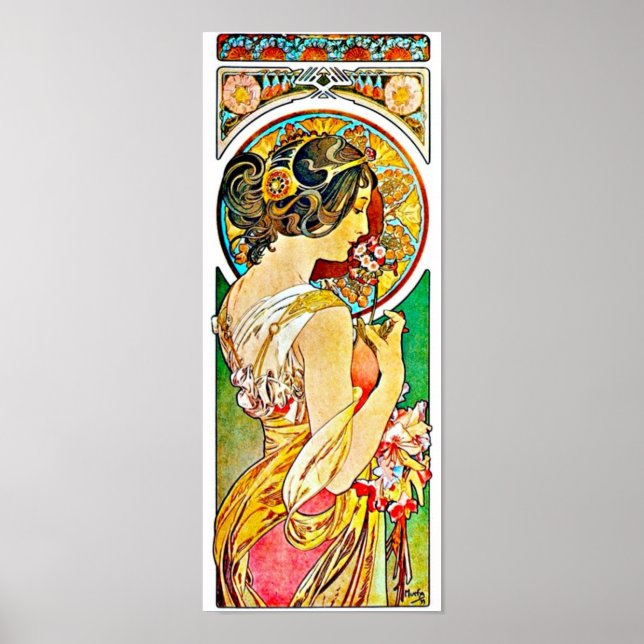 Poster-Classic/Vintage-Alphonse Mucha 117 Poster (Front)