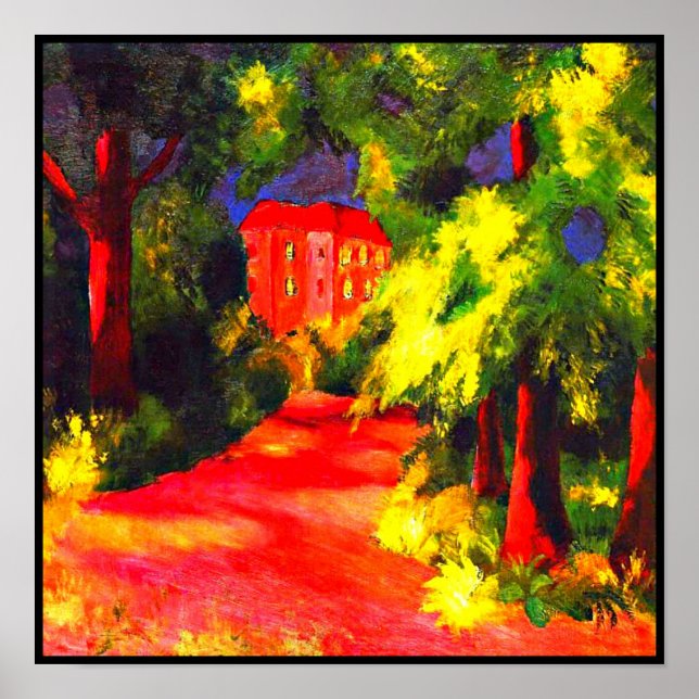 Poster-Classic/Vintage-August Macke 115 Poster (Front)