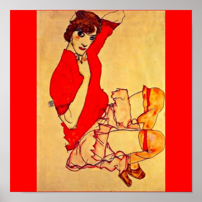 Poster-Classic/Vintage-Egon Schiele 38 Poster (Front)